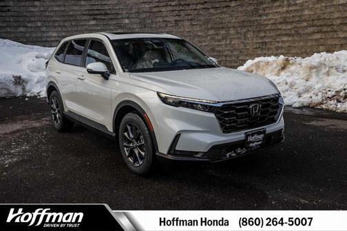 Platinum White Pearl 2026 Honda CR-V EX-L AWD