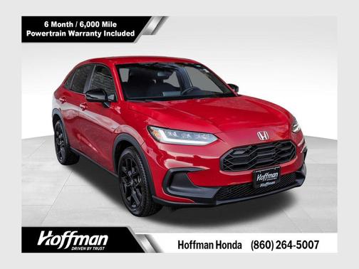 Milano Red 2025 Honda HR-V AWD Sport