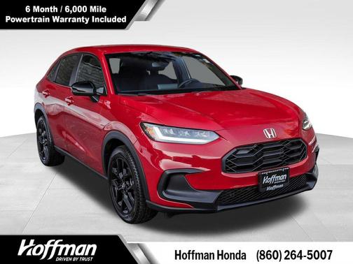 Milano Red 2025 Honda HR-V AWD Sport