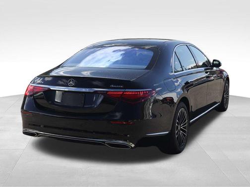 Black 2024 Mercedes-Benz S-Class S 580e 4MATIC