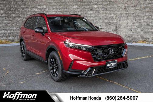 Radiant Red 2026 Honda CR-V Hybrid Sport AWD