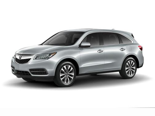 Graphite Luster Metallic 2016 Acura MDX 3.5L AcuraWatch Plus Package