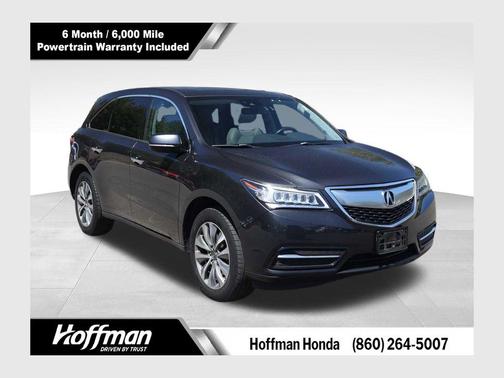 Graphite Luster Metallic 2016 Acura MDX 3.5L AcuraWatch Plus Package