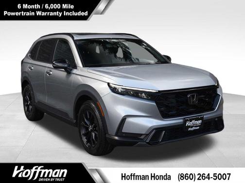 Lunar Silver Metallic 2024 Honda CR-V Hybrid Sport AWD