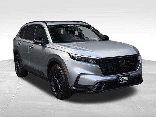 Lunar Silver Metallic 2024 Honda CR-V Hybrid Sport AWD