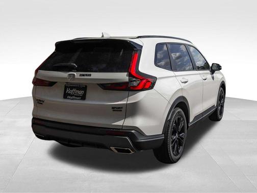 Platinum White Pearl 2026 Honda CR-V Hybrid Sport Touring AWD