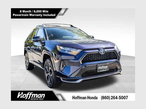 Blueprint/Midnight Black Metallic 2023 Toyota RAV4 Prime XSE