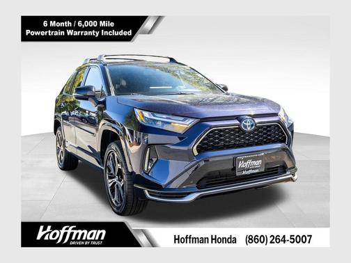 Blueprint/Midnight Black Metallic 2023 Toyota RAV4 Prime XSE