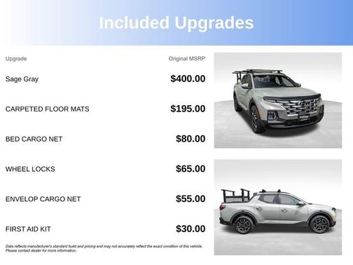 Sage Gray 2022 Hyundai SANTA CRUZ SEL Premium