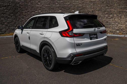 Platinum White Pearl 2026 Honda CR-V Hybrid Sport Touring AWD