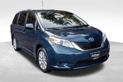Blue 2011 Toyota Sienna LE