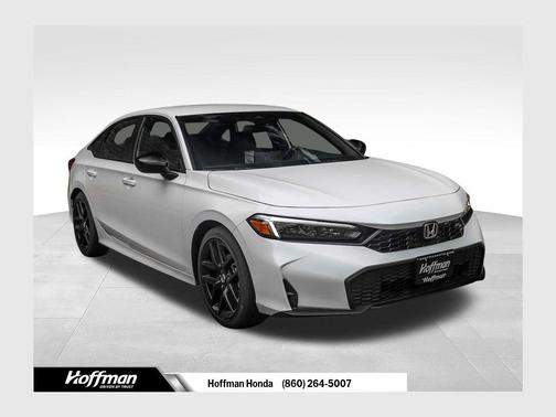 Platinum White Pearl 2026 Honda Civic Sport