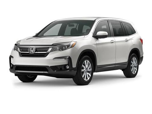 Platinum White Pearl 2021 Honda Pilot AWD EX