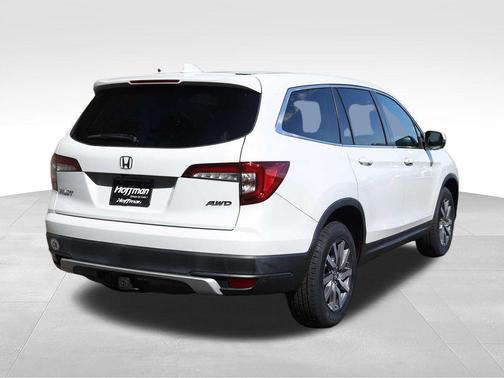 Platinum White Pearl 2021 Honda Pilot AWD EX