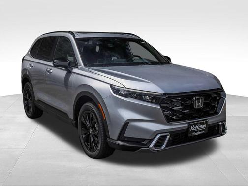 Solar Silver Metallic 2026 Honda CR-V Hybrid Sport Touring AWD