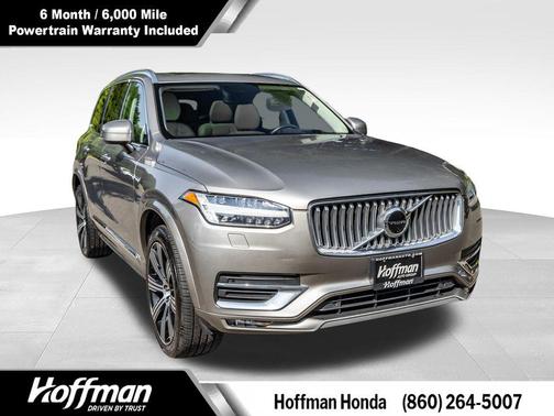 Pebble Gray Metallic 2022 Volvo XC90 T6 Inscription