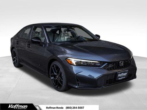 Meteorite Gray Metallic 2026 Honda Civic Hybrid Sport