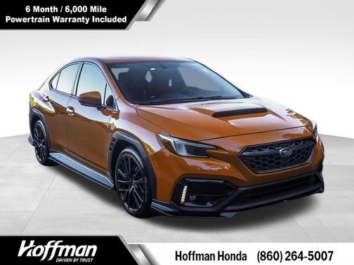 Solar Orange Pearl 2022 Subaru WRX Limited