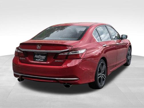 San Marino Red 2017 Honda Accord Sport