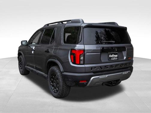 Modern Steel Metallic 2026 Honda Passport AWD TrailSport Blackout