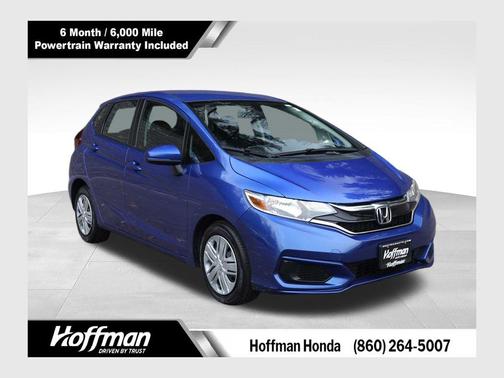 Aegean Blue Metallic 2020 Honda Fit LX