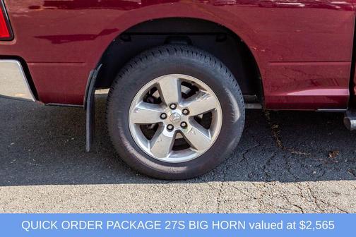 Delmonico Red Pearlcoat 2016 RAM 1500 Big Horn