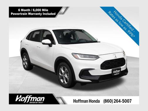 Platinum White Pearl 2025 Honda HR-V LX