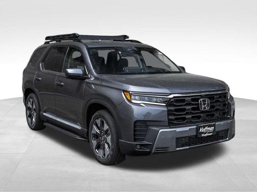 Modern Steel Metallic 2026 Honda Pilot Elite