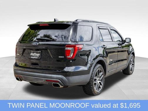 Ruby Red Metallic Tinted Clearcoat 2017 Ford Explorer sport