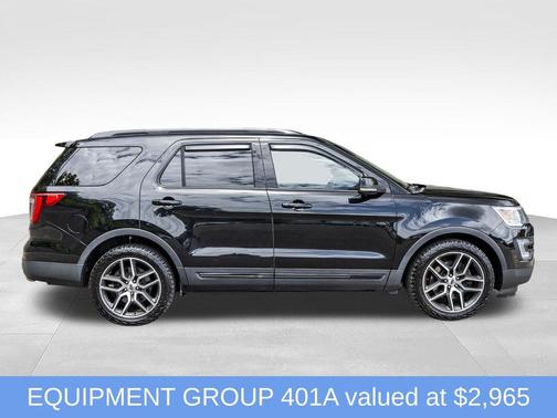 Ruby Red Metallic Tinted Clearcoat 2017 Ford Explorer sport