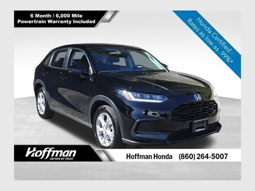 Crystal Black Pearl 2024 Honda HR-V LX