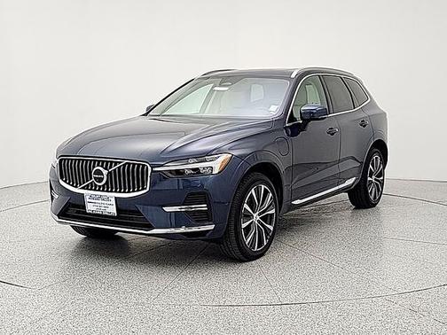 Denim Blue 2022 Volvo XC60 T8 Inscription Expression