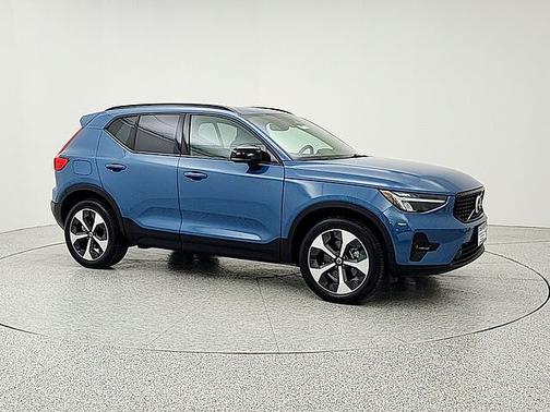Fjord Blue 2025 Volvo XC40 Plus