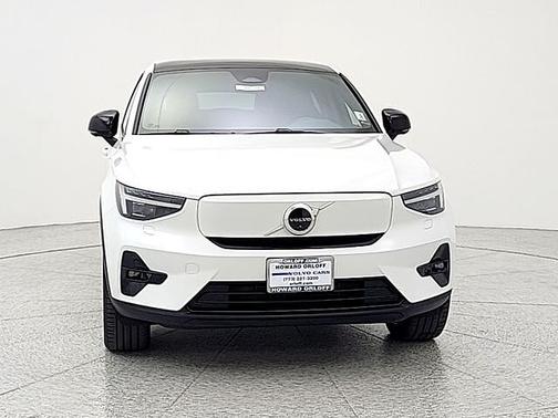 Crystal White 2023 Volvo C40 Recharge Pure Electric Ultimate