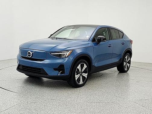 Fjord Blue 2023 Volvo C40 Recharge Pure Electric Core