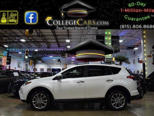 Blizzard Pearl 2017 Toyota RAV4 Limited FWD (Natl)