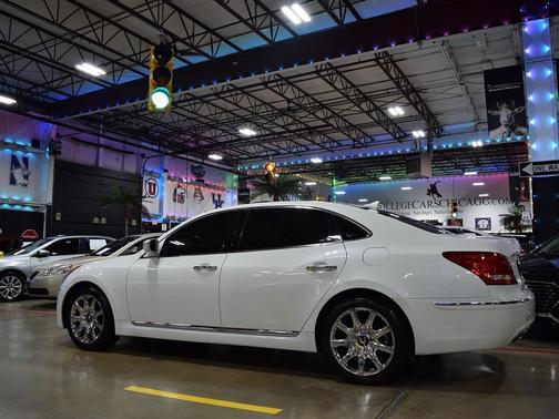 White Satin Pearl 2011 Hyundai Equus 4dr Sdn Signature