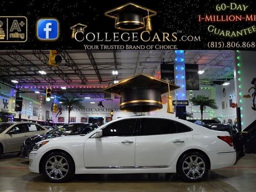 White Satin Pearl 2011 Hyundai Equus 4dr Sdn Signature