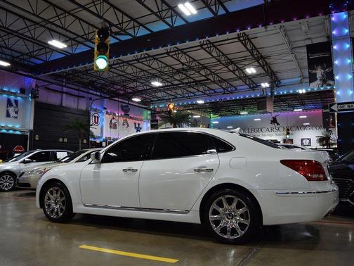 White Satin Pearl 2011 Hyundai Equus 4dr Sdn Signature