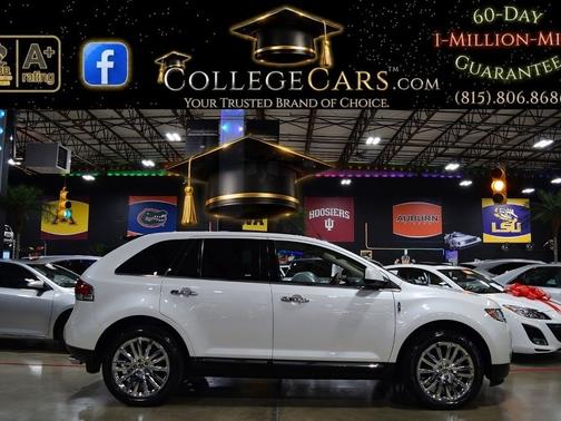 White Platinum Metallic Tri-Coat 2011 Lincoln MKX AWD 4dr