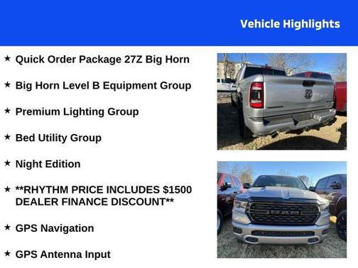2023 RAM 1500 Big Horn Crew Cab 4x4 57' Box