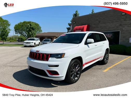 Bright White Clearcoat 2018 Jeep Grand Cherokee High Altitude