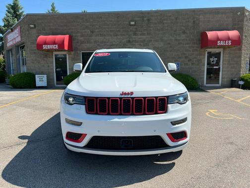 Bright White Clearcoat 2018 Jeep Grand Cherokee High Altitude