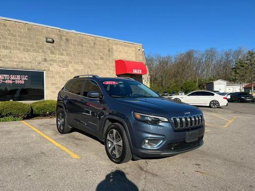 Blue Shade Pearlcoat 2019 Jeep Cherokee Limited