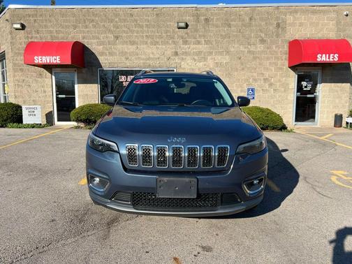 Blue Shade Pearlcoat 2019 Jeep Cherokee Limited