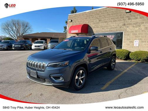 Blue Shade Pearlcoat 2019 Jeep Cherokee Limited