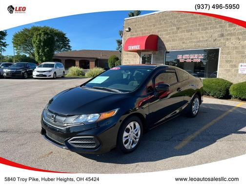 Crystal Black Pearl 2014 Honda Civic LX