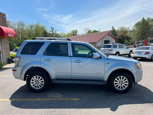 Blue 2008 Mercury Mariner Premier