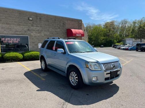 Blue 2008 Mercury Mariner Premier