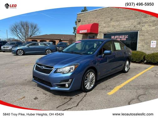 Quartz Blue Pearl 2015 Subaru Impreza 2.0i Premium